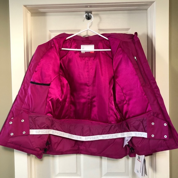Women’s Spyder Ski Jacket Size 10/Large - Picture 4 of 12